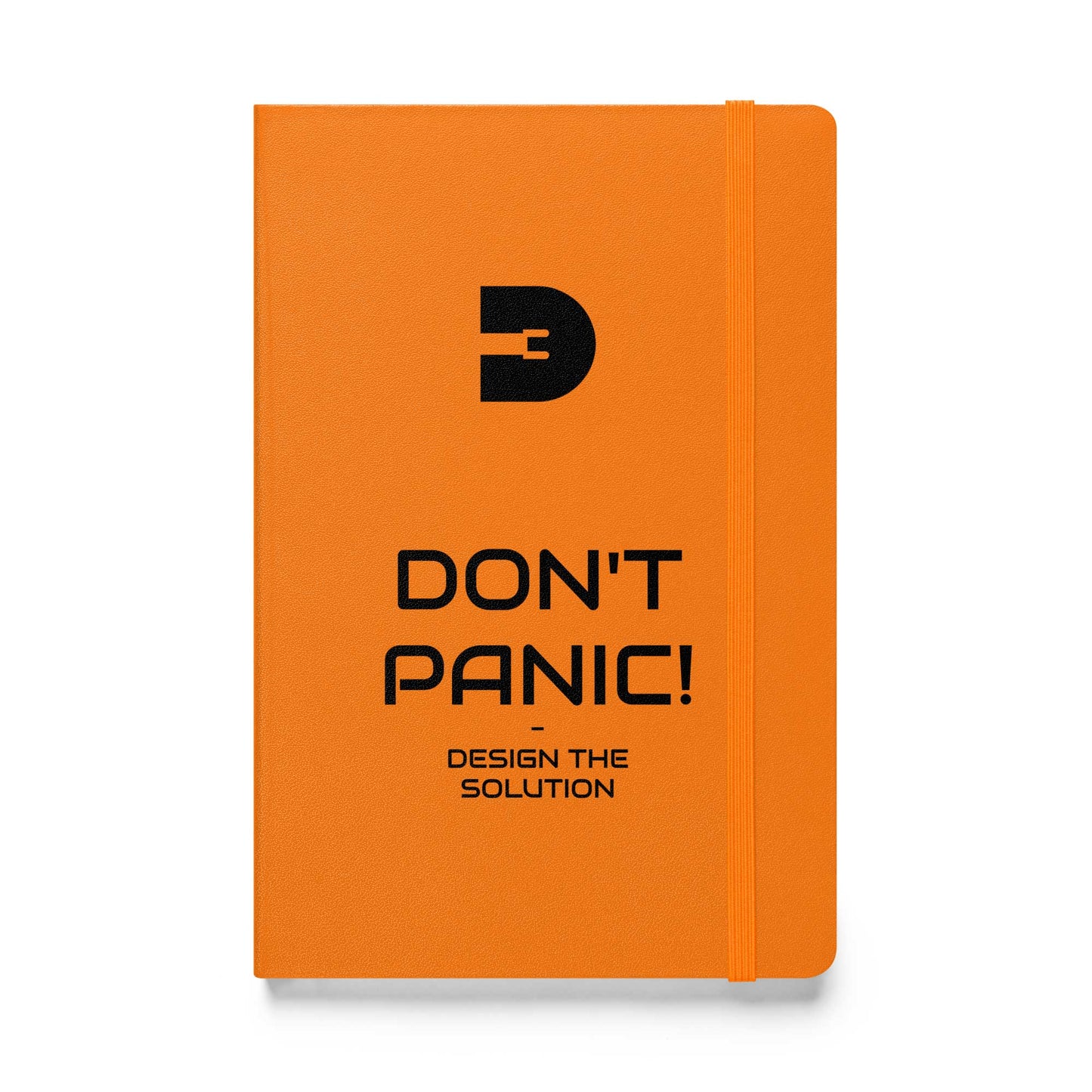 Don't Panic - Orange (Hardcover bound notebook)