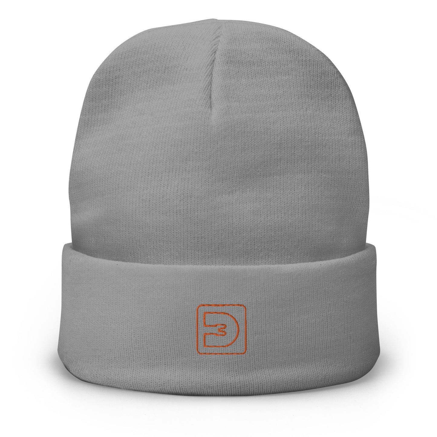 3D Rev Embroidered Beanie
