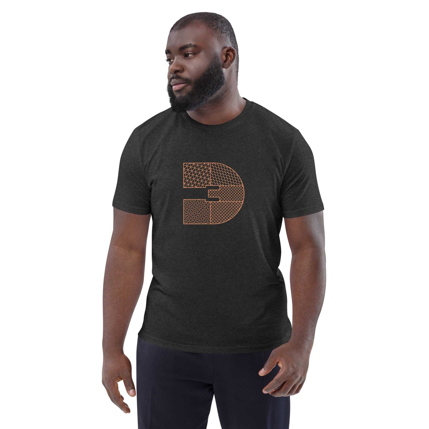 Infilled 3D Rev Logo (Organic cotton t-shirt)