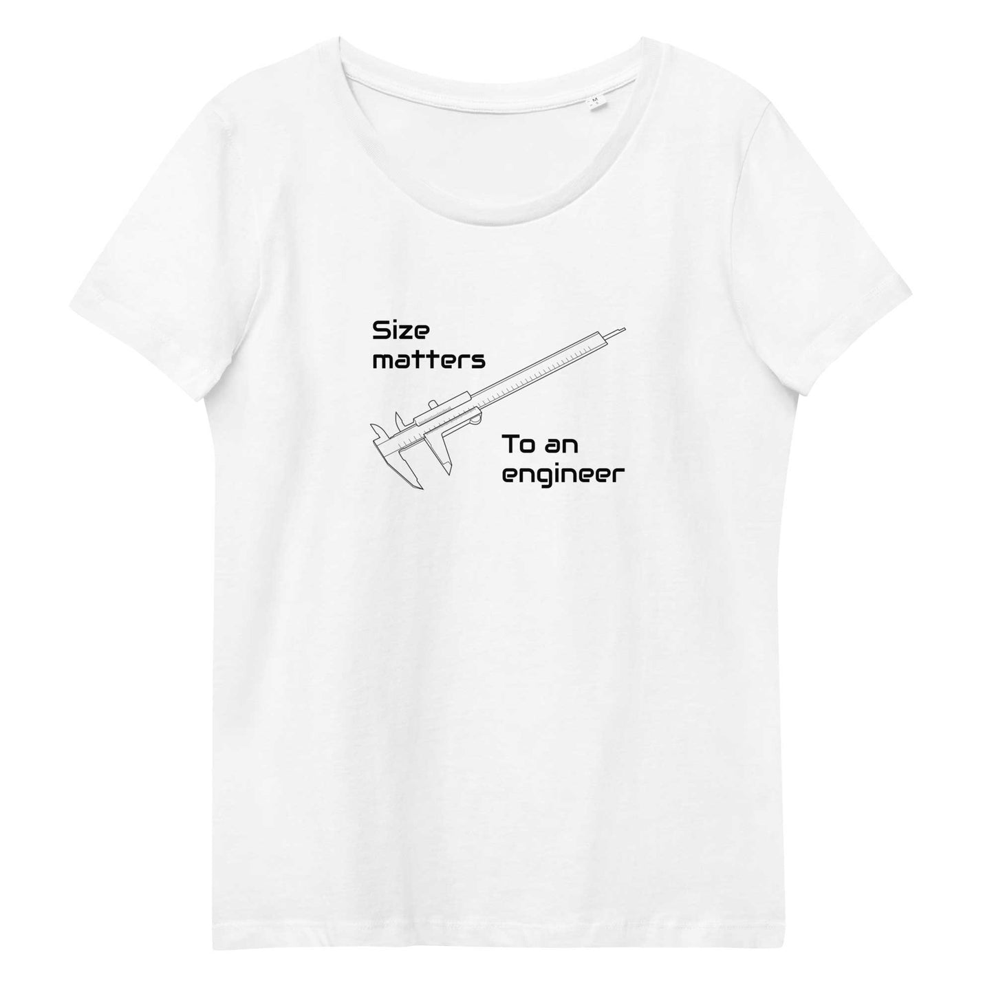 Size Matters! (Women's fitted eco tee)