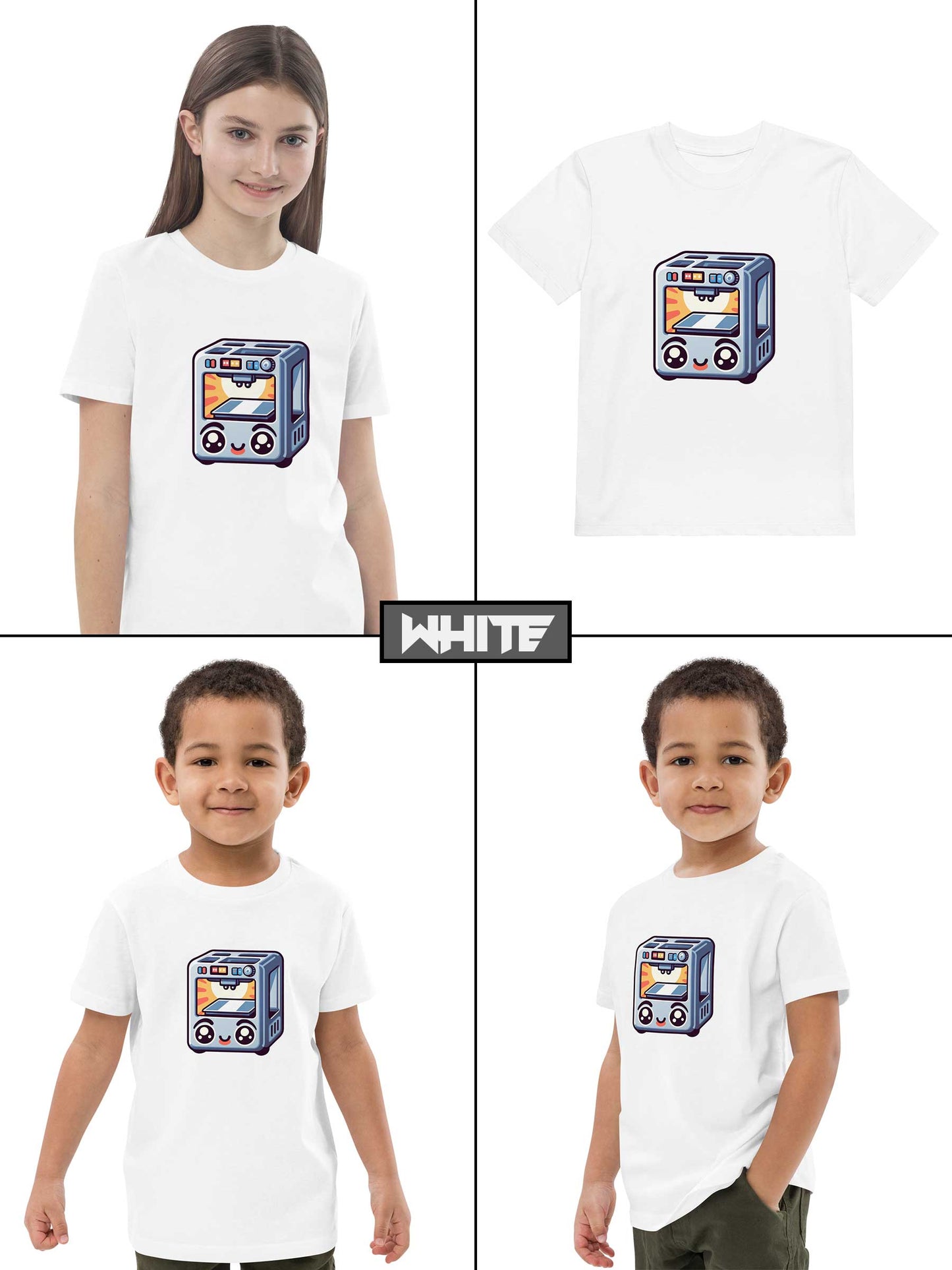 Cute Printer (Organic cotton kids t-shirt)