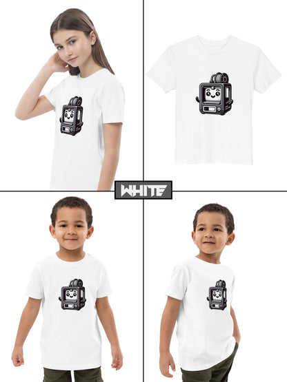 Happy Printer (Organic cotton kids t-shirt)