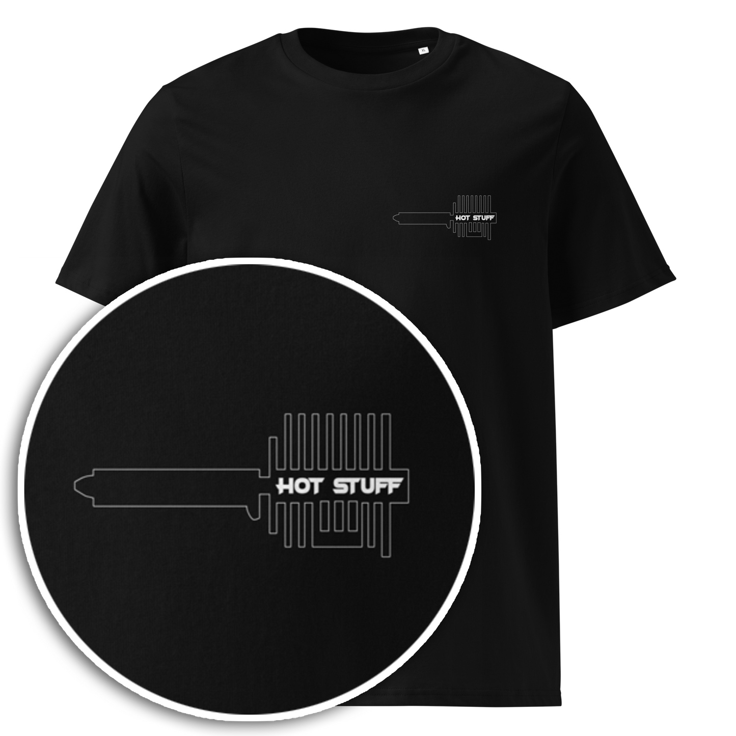 Hot Stuff (Unisex organic cotton t-shirt)