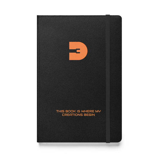 Where my creations begin (Hardcover bound notebook)