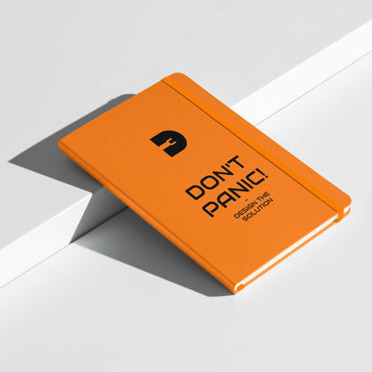 Don't Panic - Orange (Hardcover bound notebook)