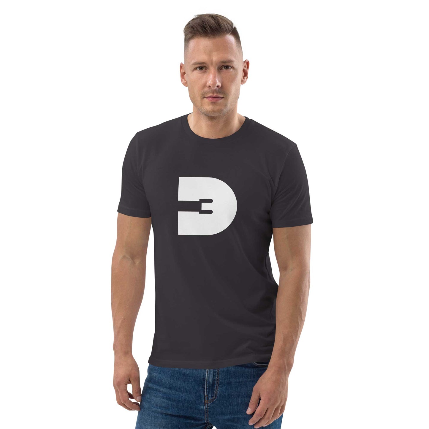 3D Rev Large Format Logo (Organic cotton t-shirt)