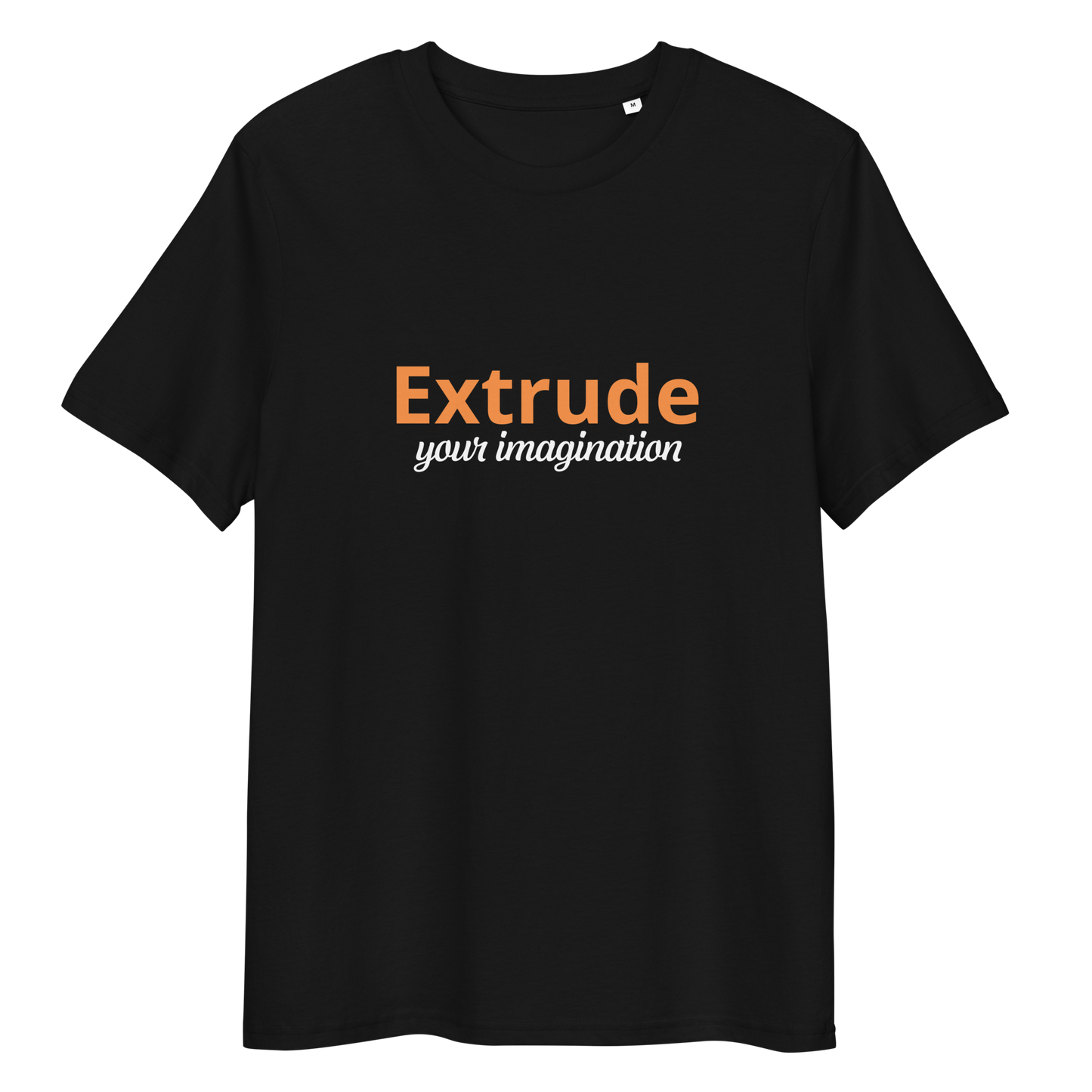 Extrude your imagination (Organic cotton t-shirt)