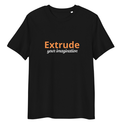 Extrude your imagination (Organic cotton t-shirt)