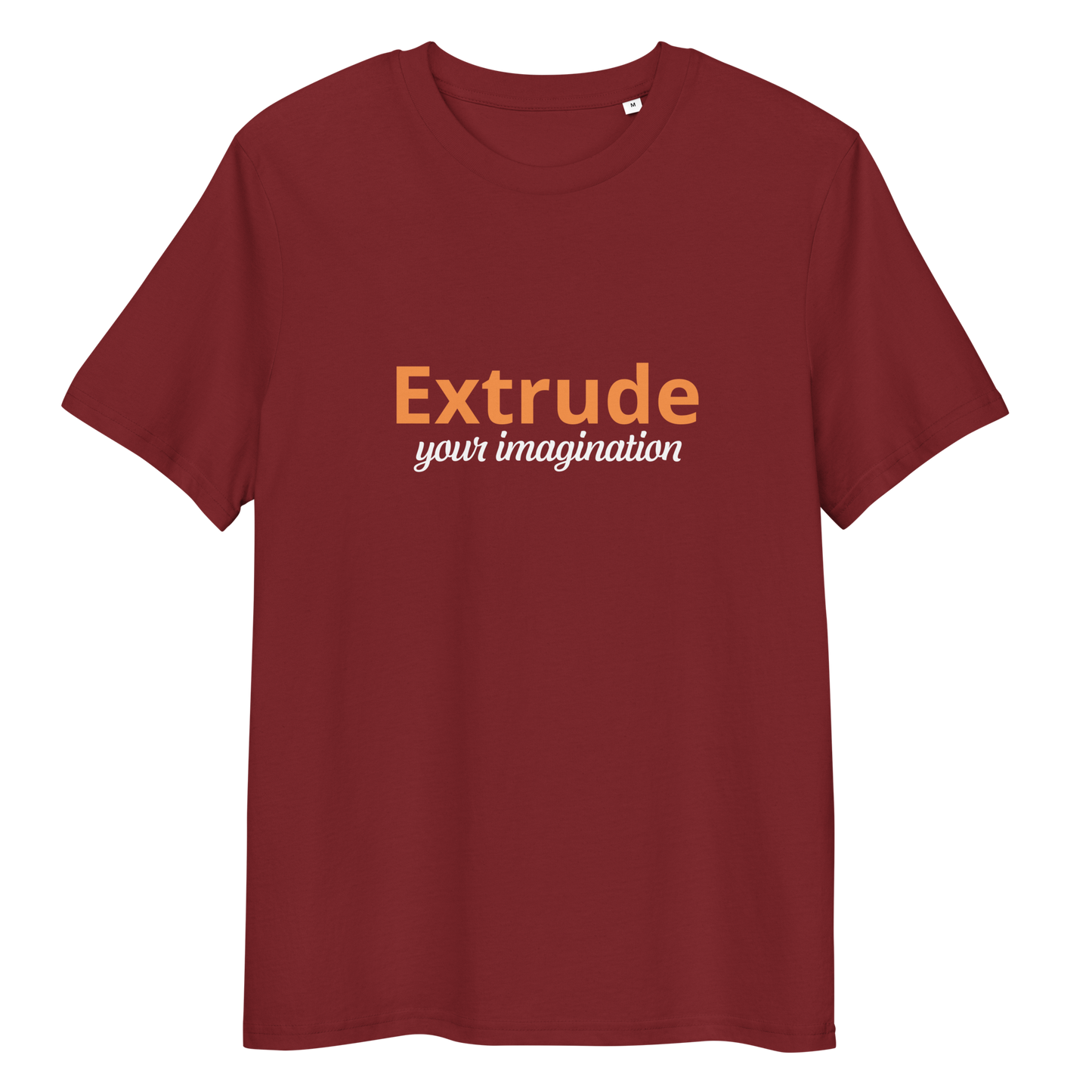 Extrude your imagination (Organic cotton t-shirt)