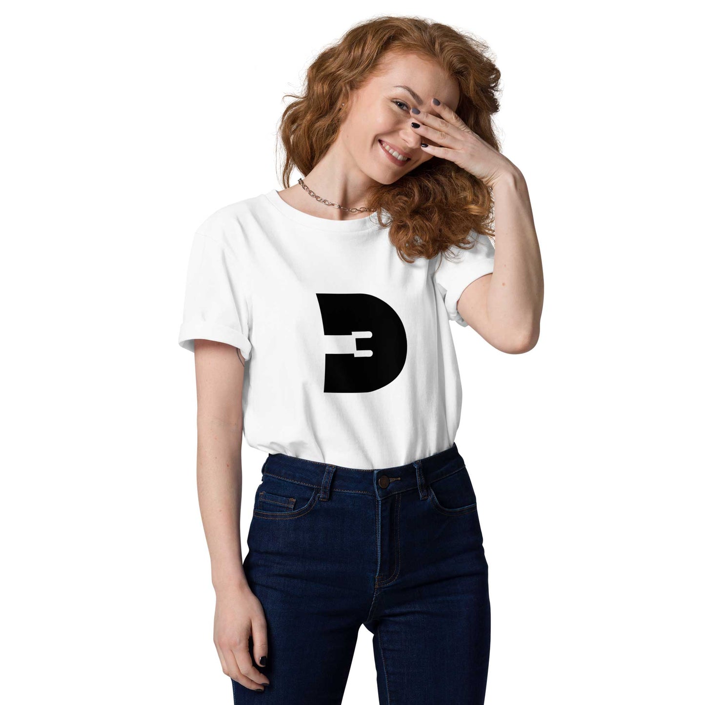 3D Rev Large Format Logo - Lite (Organic cotton t-shirt)